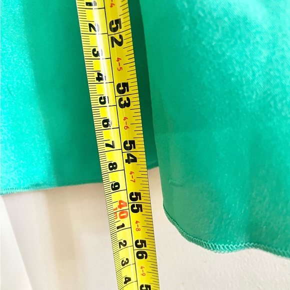 Vintage Claire Sandra by Lucie Ann Emerald Green Night Dress Size Medium - Picture 11 of 11